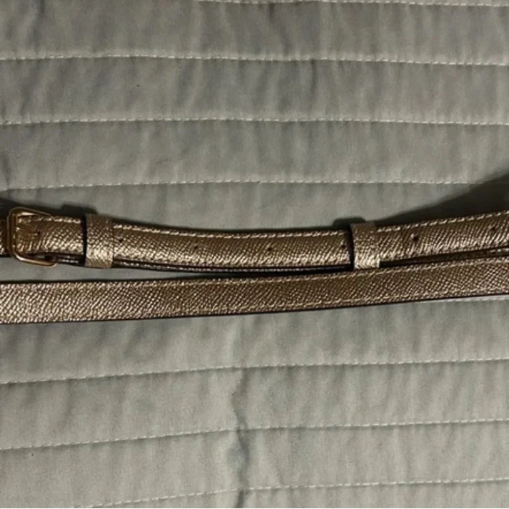 Coach Metallic Gold Satchel - Picture 7 of 9